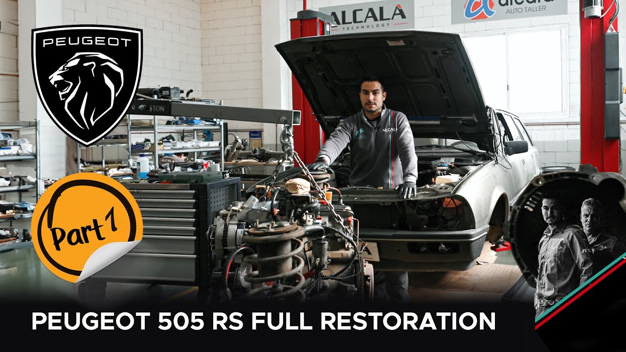 NIGHT and DAY Difference! This Peugeot 505 SR Before & After Restoration Will Shock You! PART 1