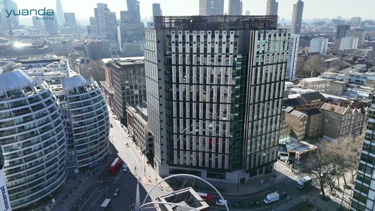 White Collar Factory Drone video