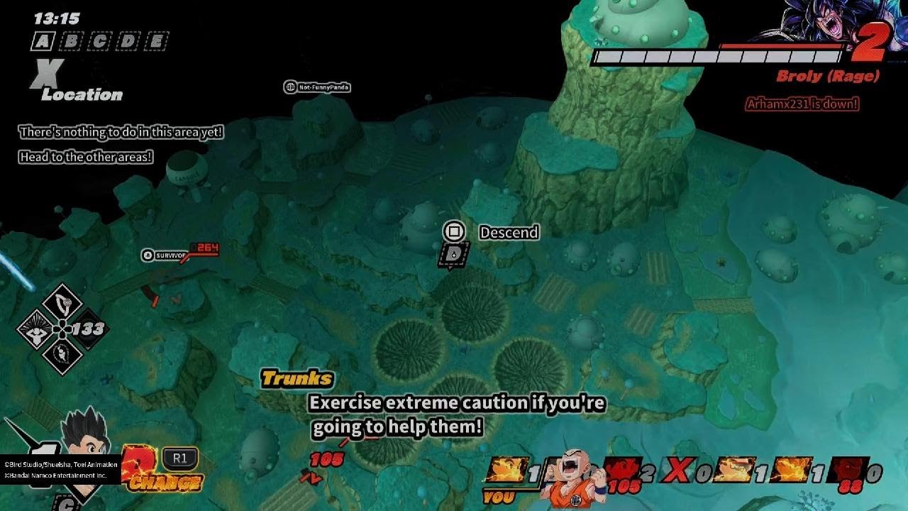 Playing the worst rated Dragon Ball Game.