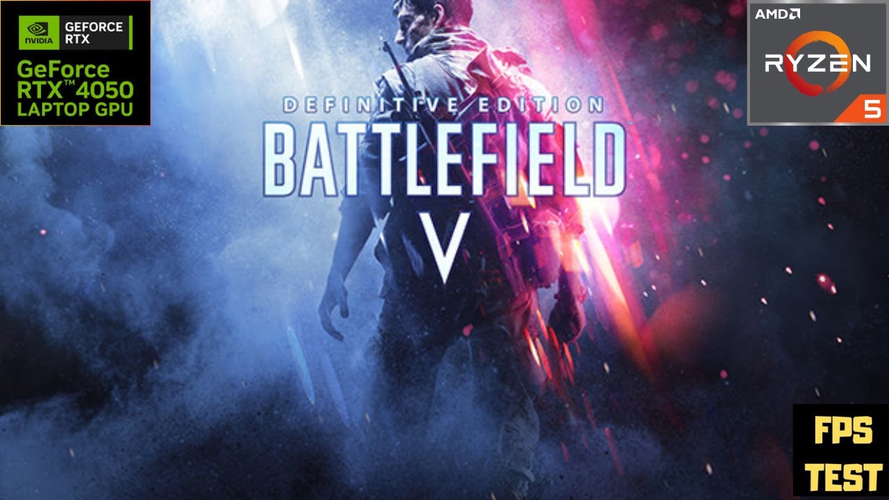 RTX 4050 Battlefield 5 FPS TEST