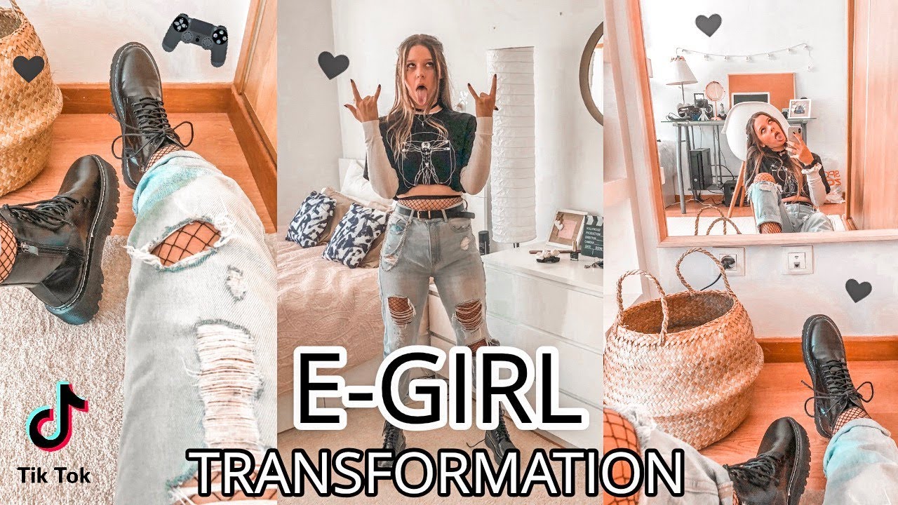VIREI UMA E-GIRL  *Tik Tok Girl* | Mariana Reis