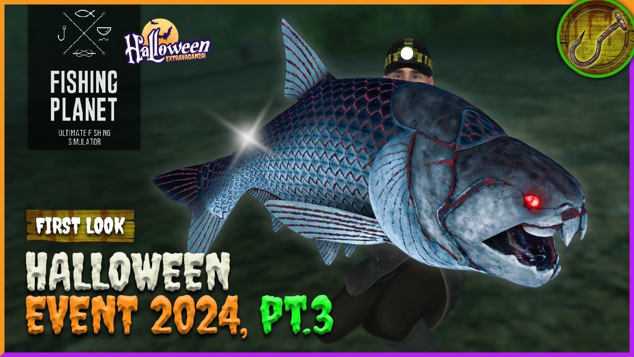 Хэллоуинское событие Fishing Planet 2024! (часть 3, Бронированный большеголов!)