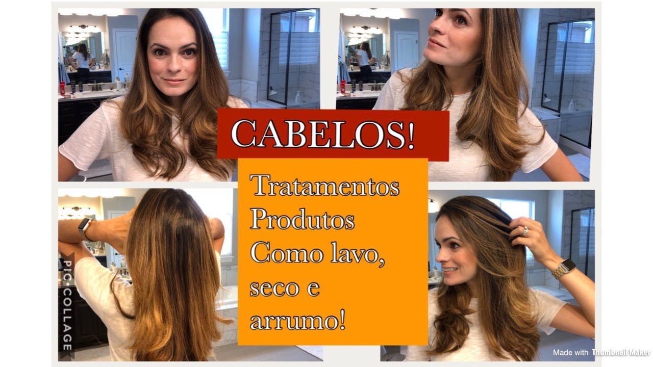 MInhas rotinas e cuidados com os cabelos