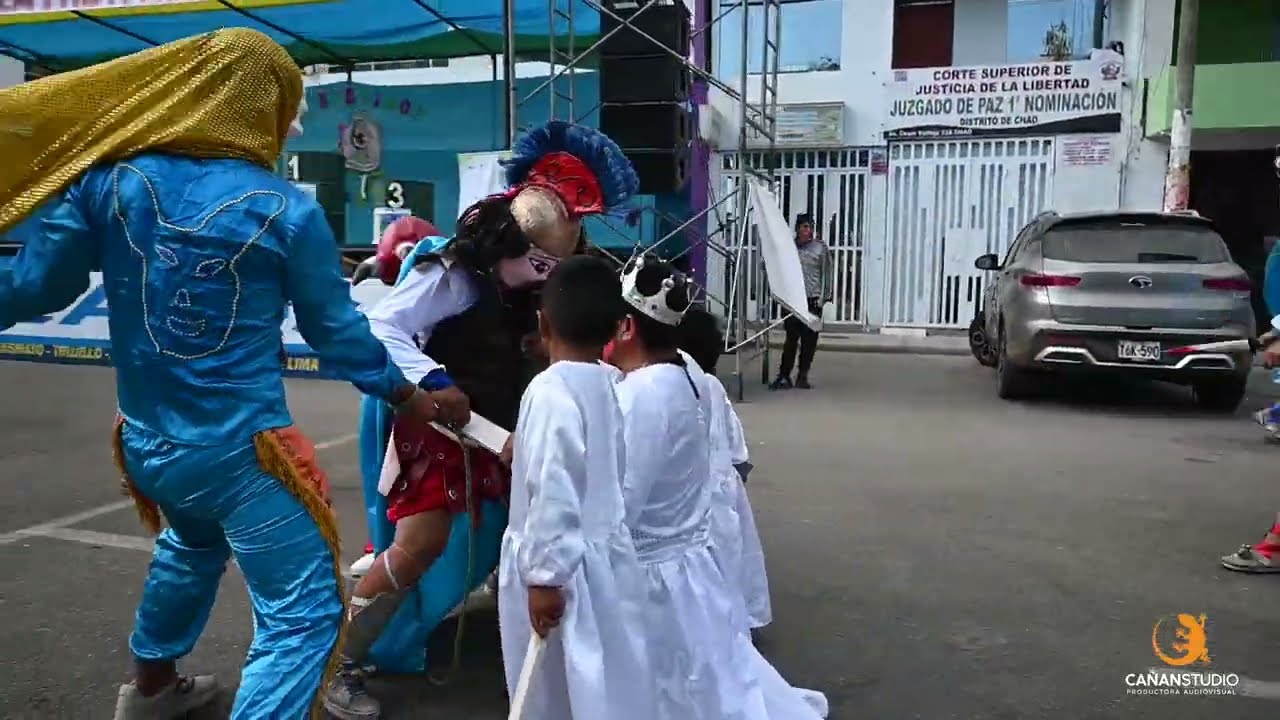 Danza típica DAVID Y GOLIAT de CHAO 2022