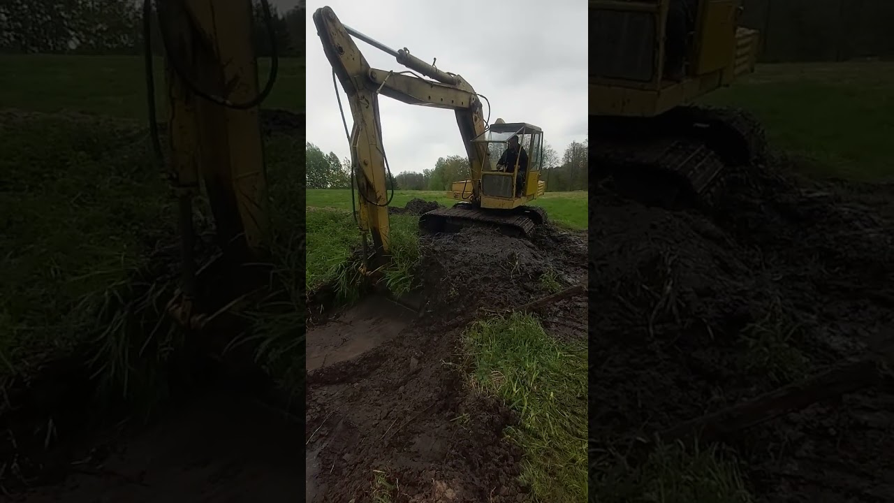 warynski k408 , kopanie stawu dirty joob.