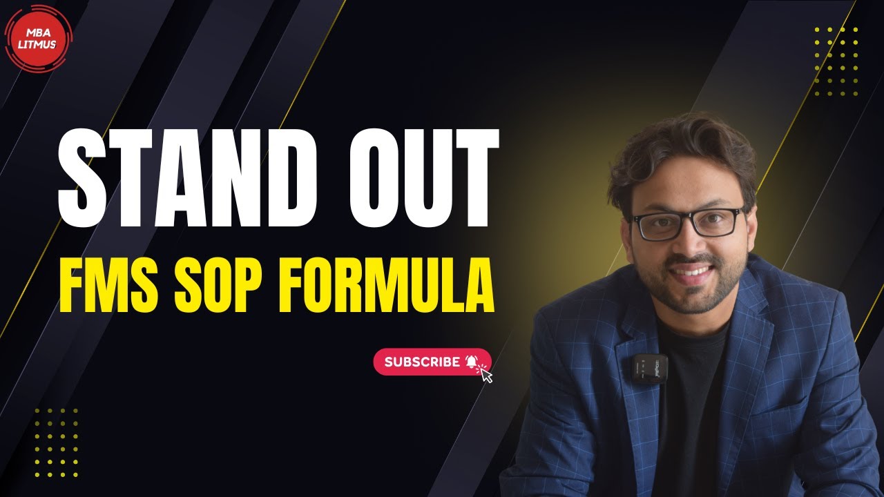 Don&rsquo;t Submit Your FMS SOP Before Watching This | Format, Examples & Common Mistakes | MBA Litmus