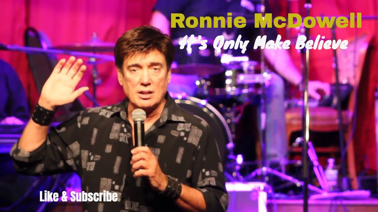 Ronnie McDowell sings It's Only Make Believe Elvis Week 2020 Conway Twitty Dad's Place