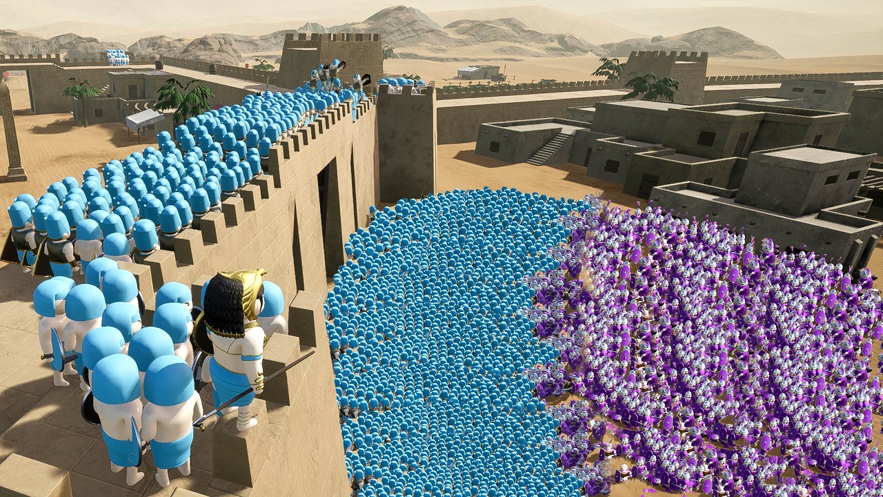 600 Defenders UNBREAKABLE EGYPT CASTLE - Shieldwall
