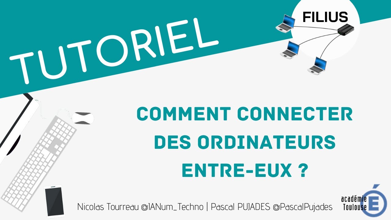 Filius - Comment connecter des ordinateurs entre eux ?