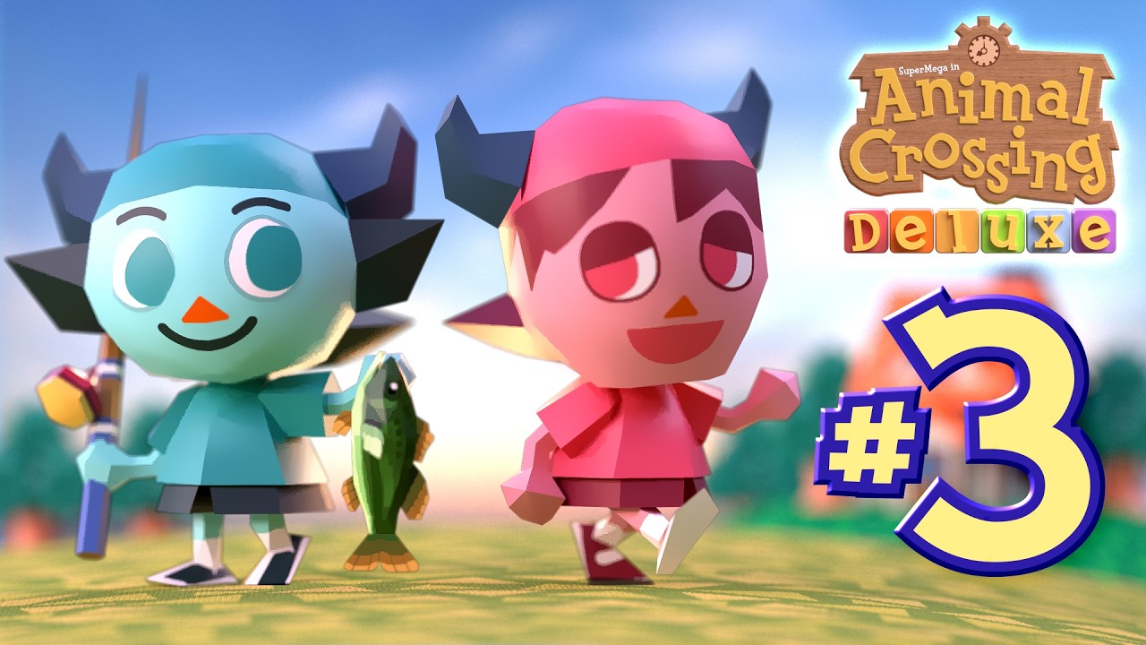 SuperMega играет в Animal Crossing Deluxe — Эпизод 3: Лживый эпизод