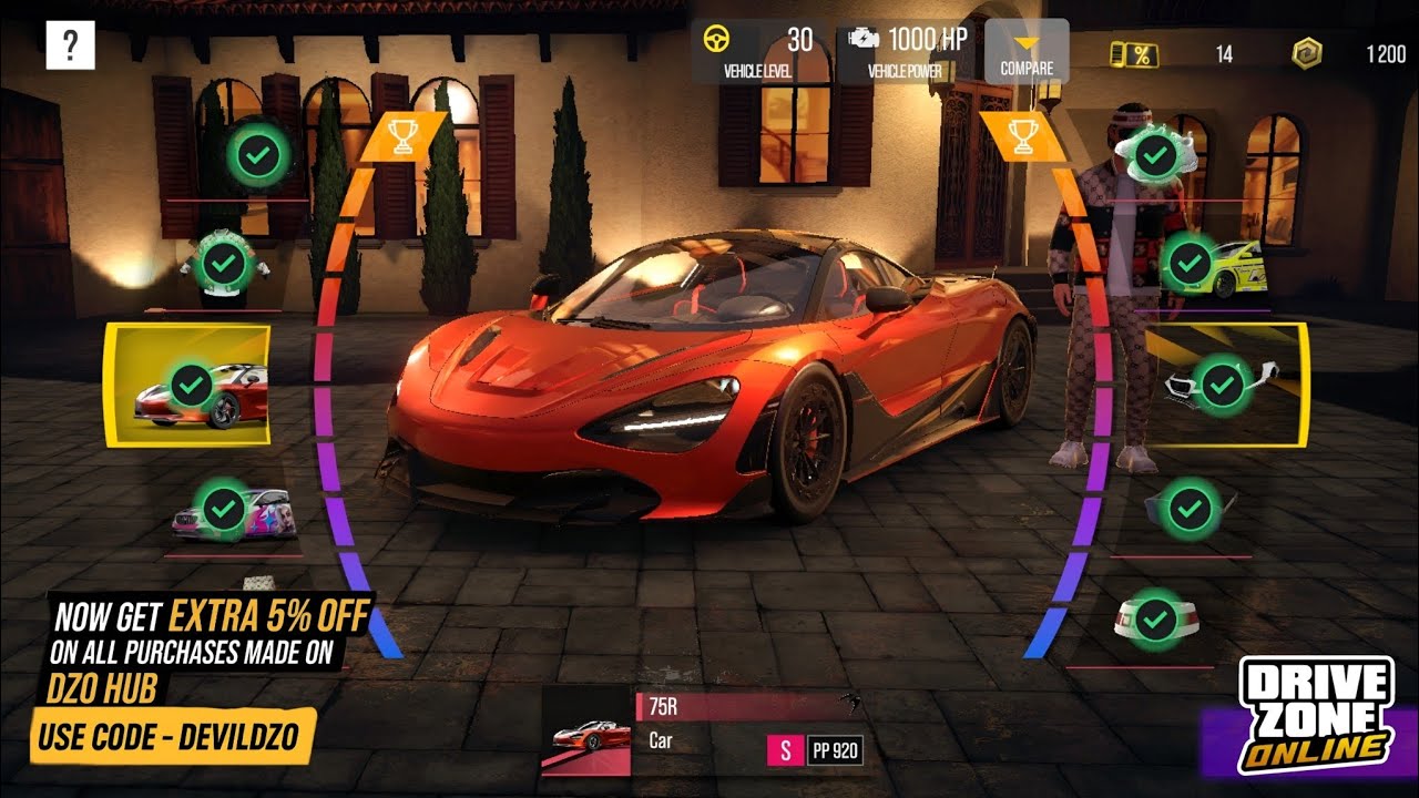 McLoven 75R | Drive Zone Online: Stock | Max | CP Max Performance & All Parts | Apex Racer Lottery !