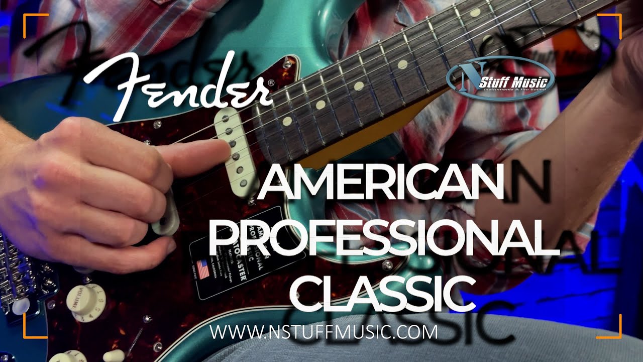 Совершенно новая линейка гитар Fender American Professional Classic!