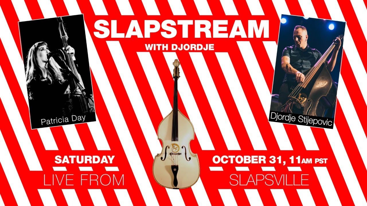 HORRORPOPS Slap Bass w/ PATRICIA DAY - Slapstream with Djordje #21
