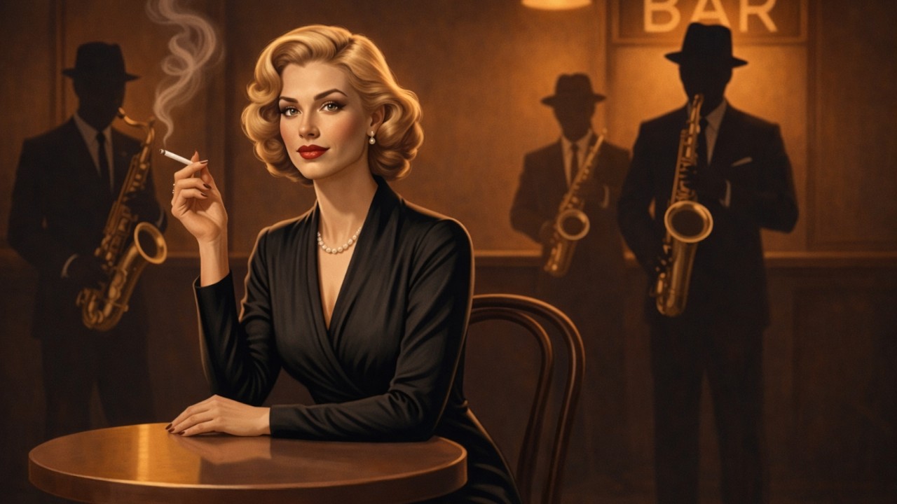1930s Noir Jazz Lounge – Smoky Late Night Mood & Smooth Jazz
