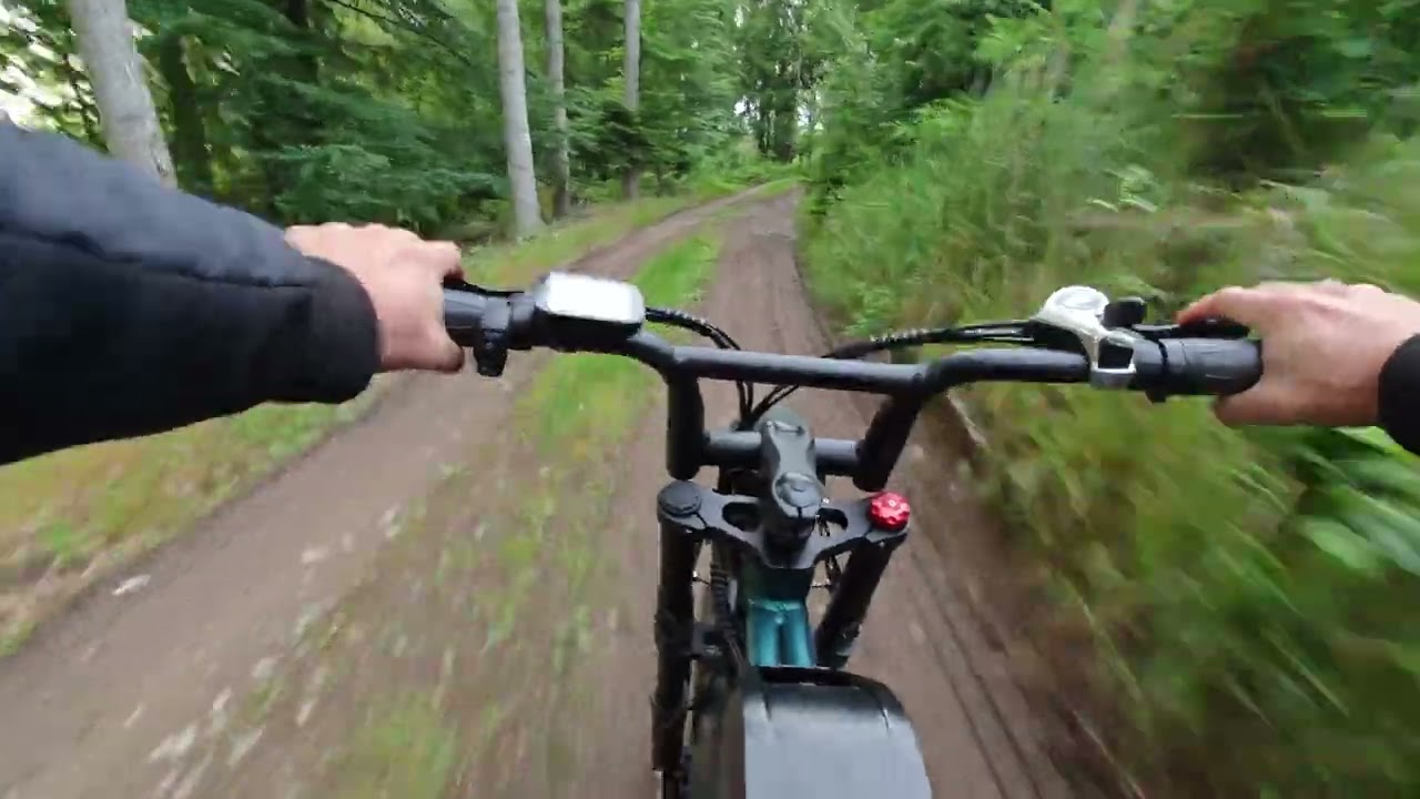 ENGWE M20 - Jízda terénem z první osoby 🚲🌿📷 #engwem20