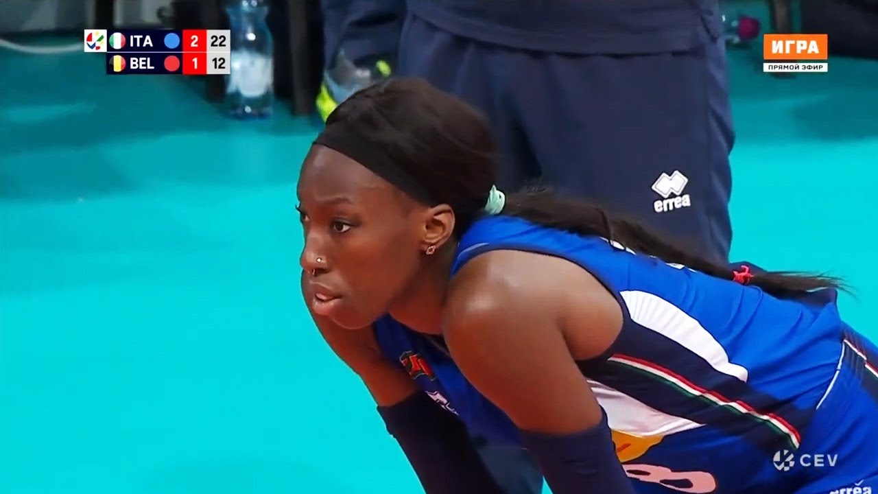 เปาล่า อีโกนู ชิงแชมป์ยุโรป 2021 Paola Egonu CEV Volleyball Championship