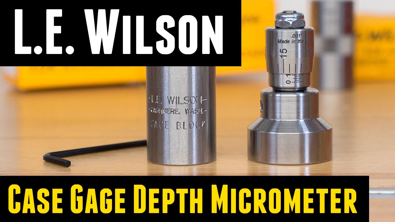 Overview: New L.E. Wilson Case Gage Depth Micrometer