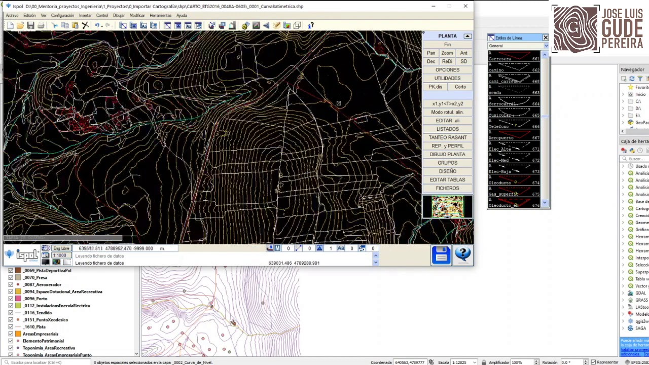 Generación de cartografía con Istram #4  Importar una cartografía en formato  shp a Istram