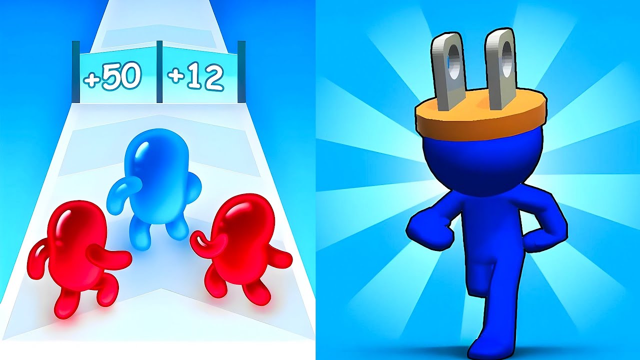 Join Blob Clash 3D vs Plug Head Race🔥MAX LEVELS UNLOCKED! (2025 Update)