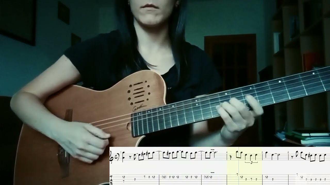 Candela - Buena Vista Social Club - Guitar Solo Transcription - Serena Vignola