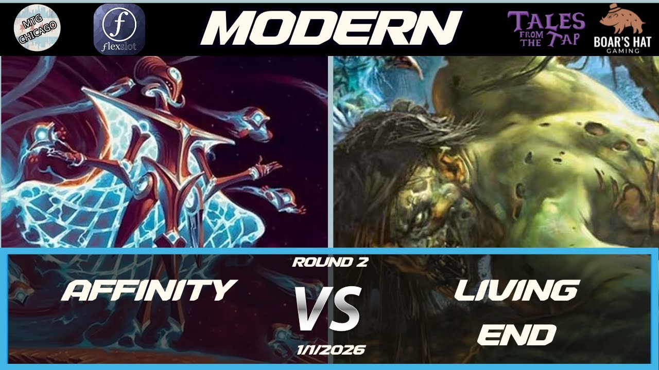 Affinity VS Living End   [MTG Modern Round 2]