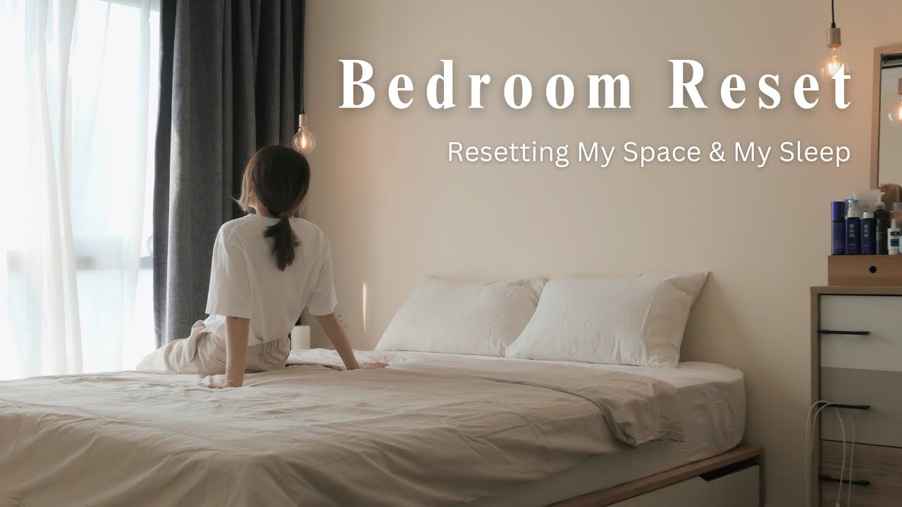 Bedroom Reset | A Soft Reset for Better Sleep | ft Origin Hybrid Mattress Review