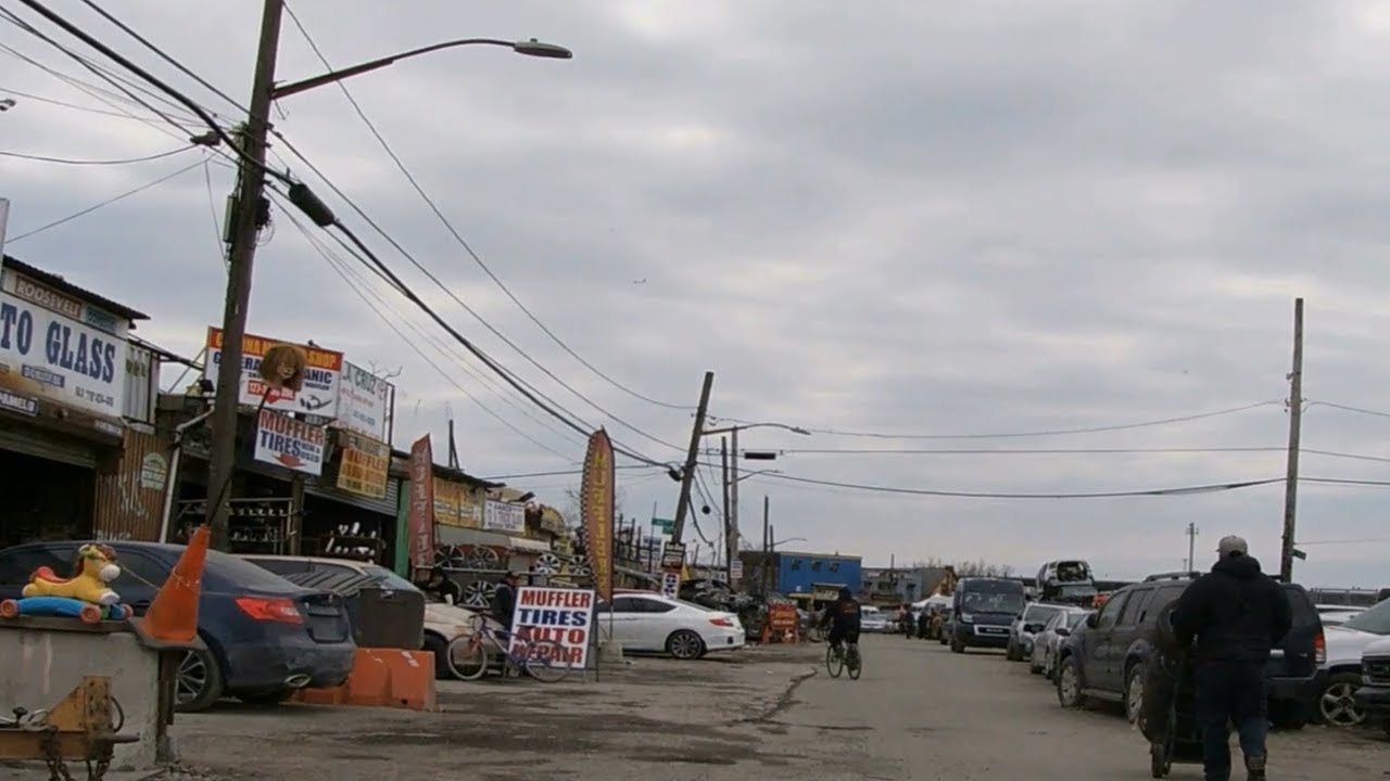 QUEENS NY CHOP SHOPS THE JUNKYARD/FLUSHING