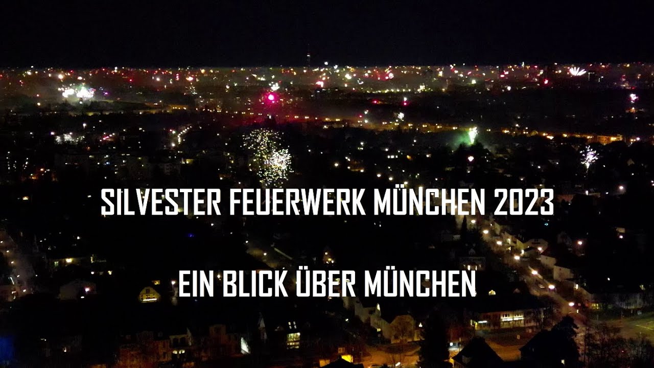 Silvester 2023 in München – Das große Feuerwerk über der Stadt