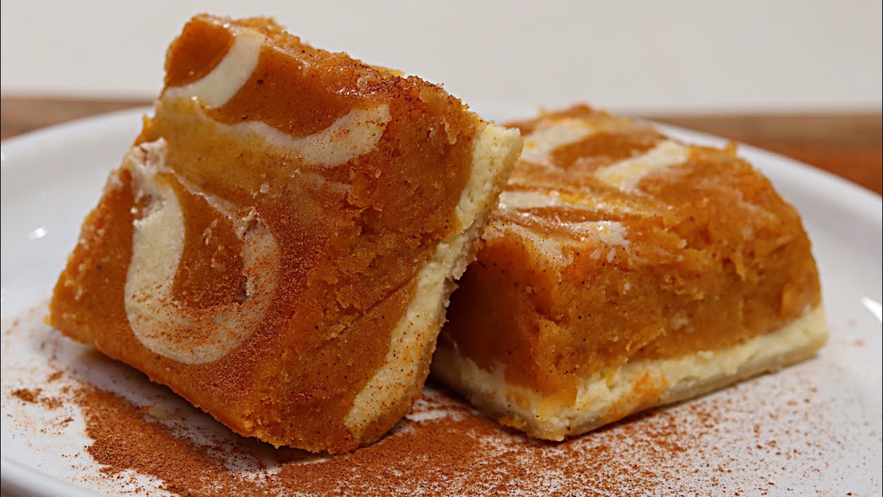 SWEET POTATO CHEESECAKE BROWNIE RECIPE