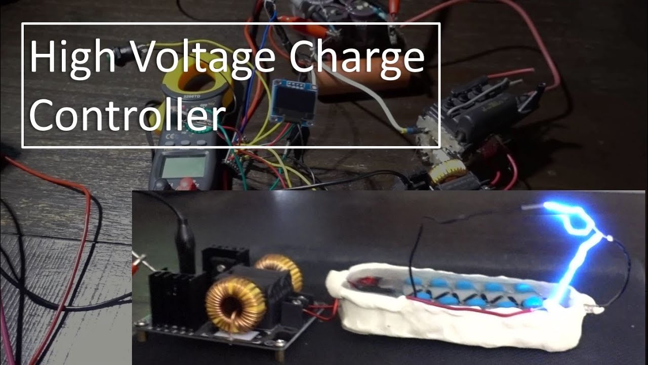 DIY Charge Controller for High Voltage Capacitor