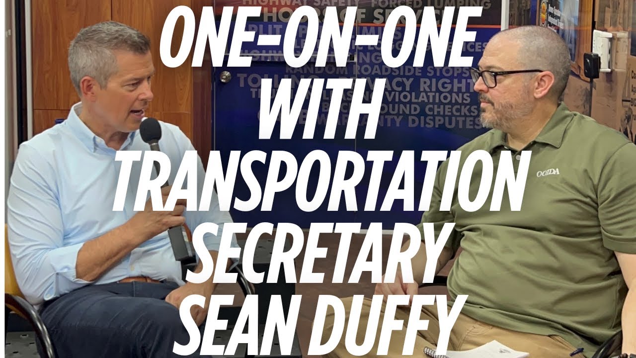 DOT Secretary Sean Duffy talks top TRUCKING issues