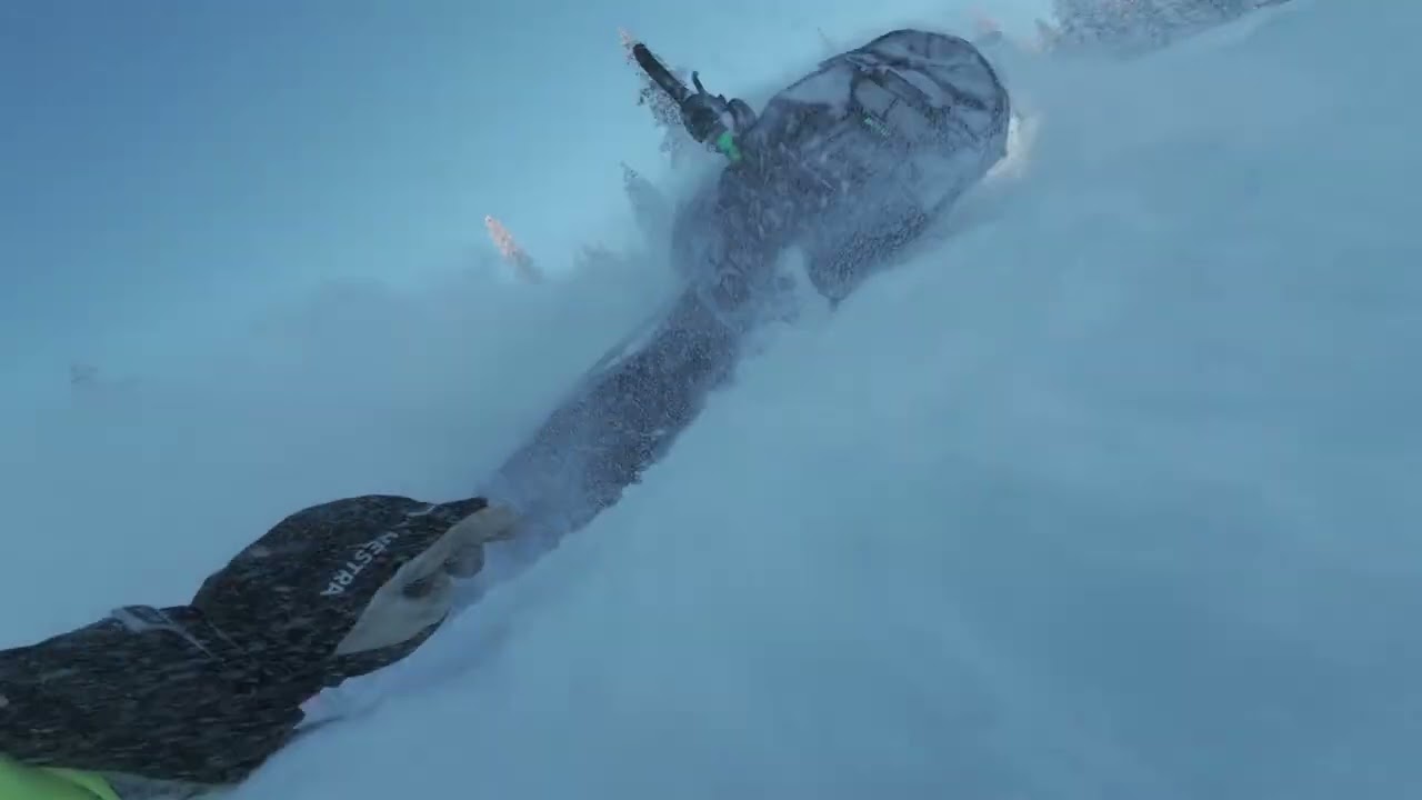 MORE snow in northern Sweden - Alpha One