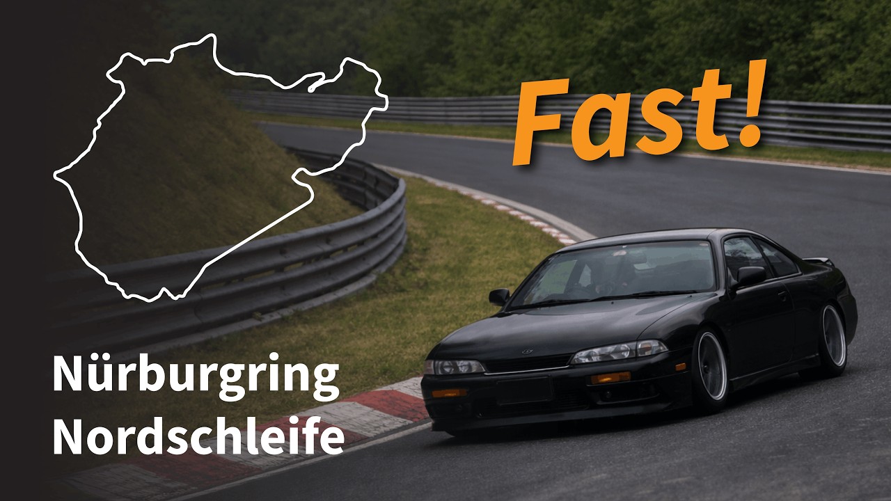 Onboard 375HP Nissan Silvia S14  Lap Time at Nürburgring | Gran Turismo 4
