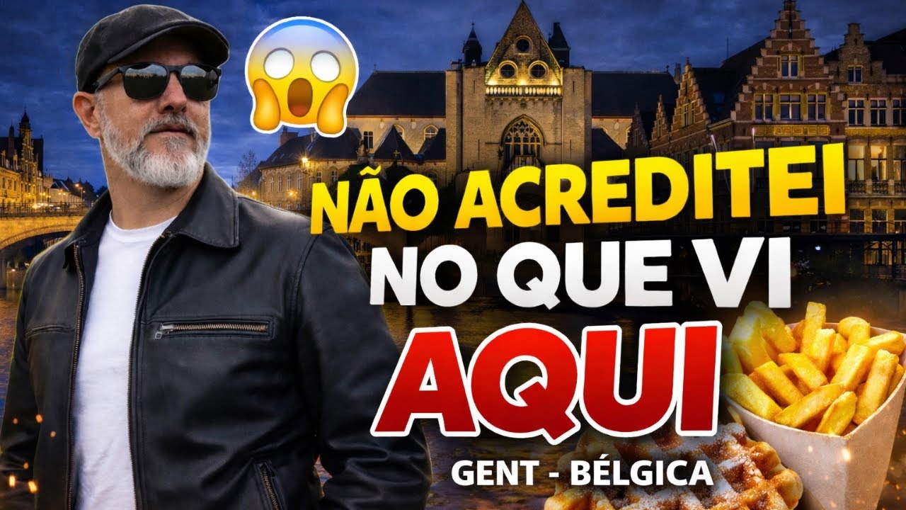 Gent, Bélgica: não acreditei no que vi nessa cidade 😳