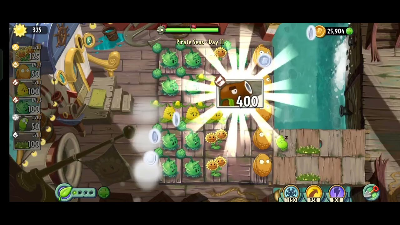 PvZ 2 Pirate seas d;10-14