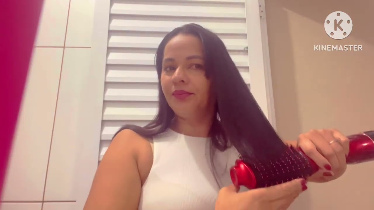 Testando minha escova elétrica…vejam o resultado.