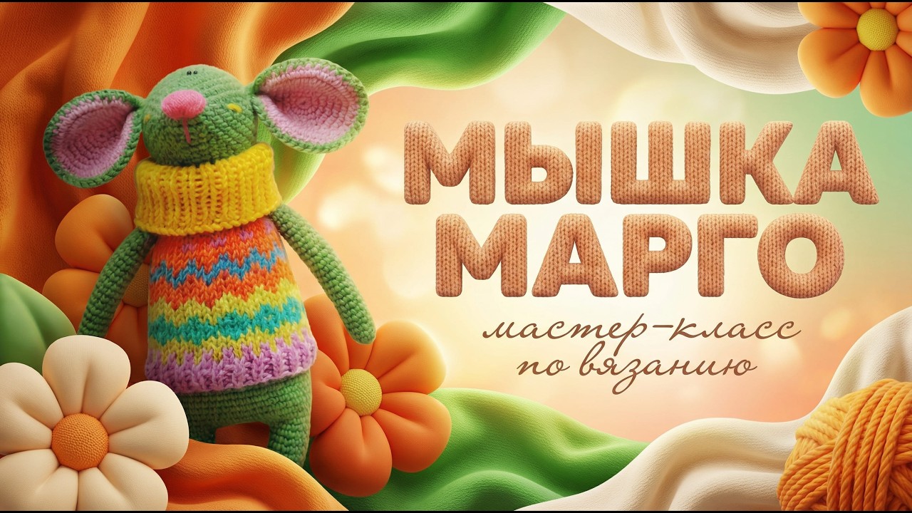 Приглашение на Мастер-класс по вязанной игрушке 