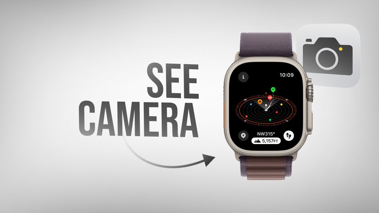 How to See Camera on Apple Watch (tutorial)