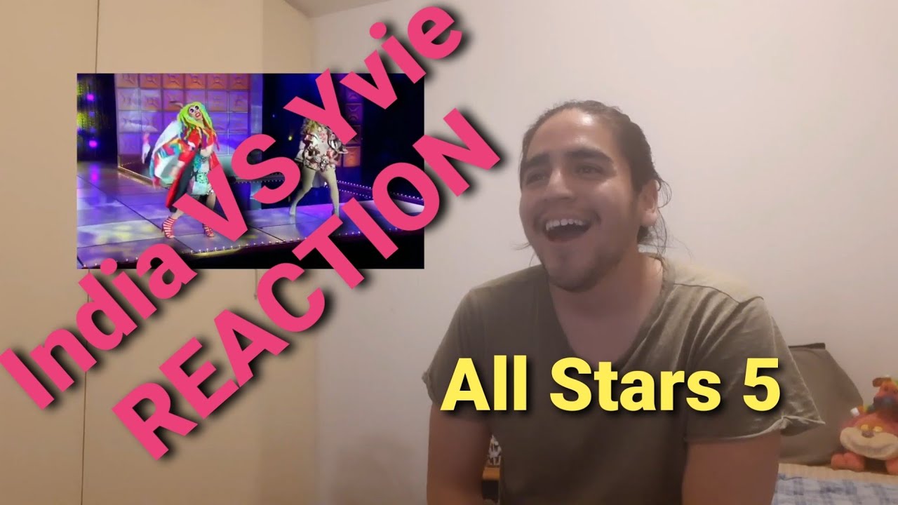 Yvie Oddly Vs. India Ferrah | 'Living La Vida Loca' | Rupaul's Drag Race All Stars 5 | Reaction