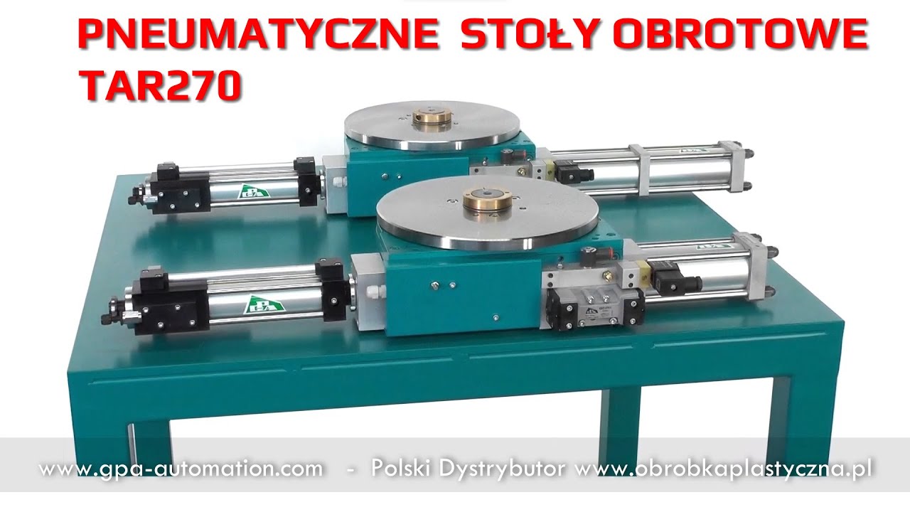 Stoły obrotowe GPA TAR270