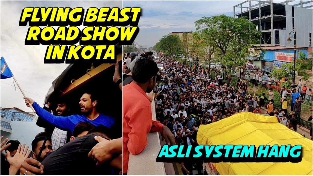 Flying Beast Road Show In Kota | Biggest Meet-up @FlyingBeast320 Desh Ka Dhoni