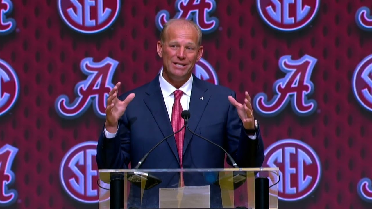 Kalen DeBoer 2025 SEC Media Days press conference