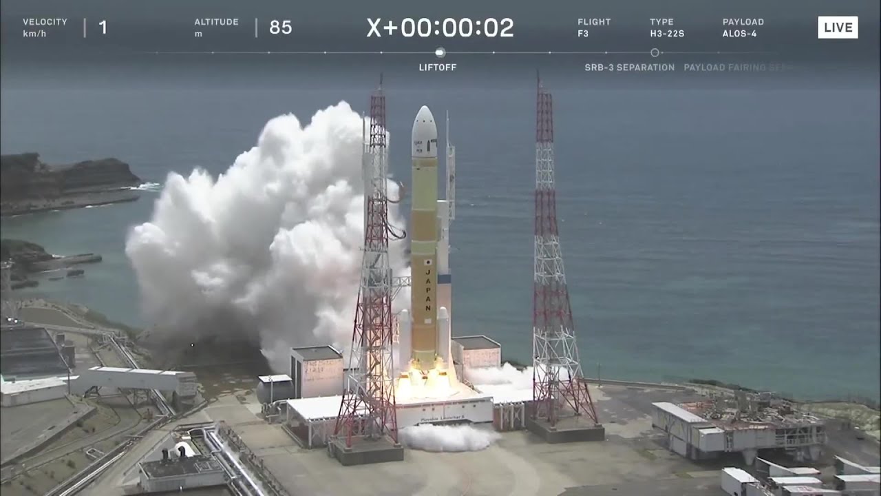 Старт! Японская ракета H3 вывела на орбиту усовершенствованный спутник наблюдения за Землей в тре...