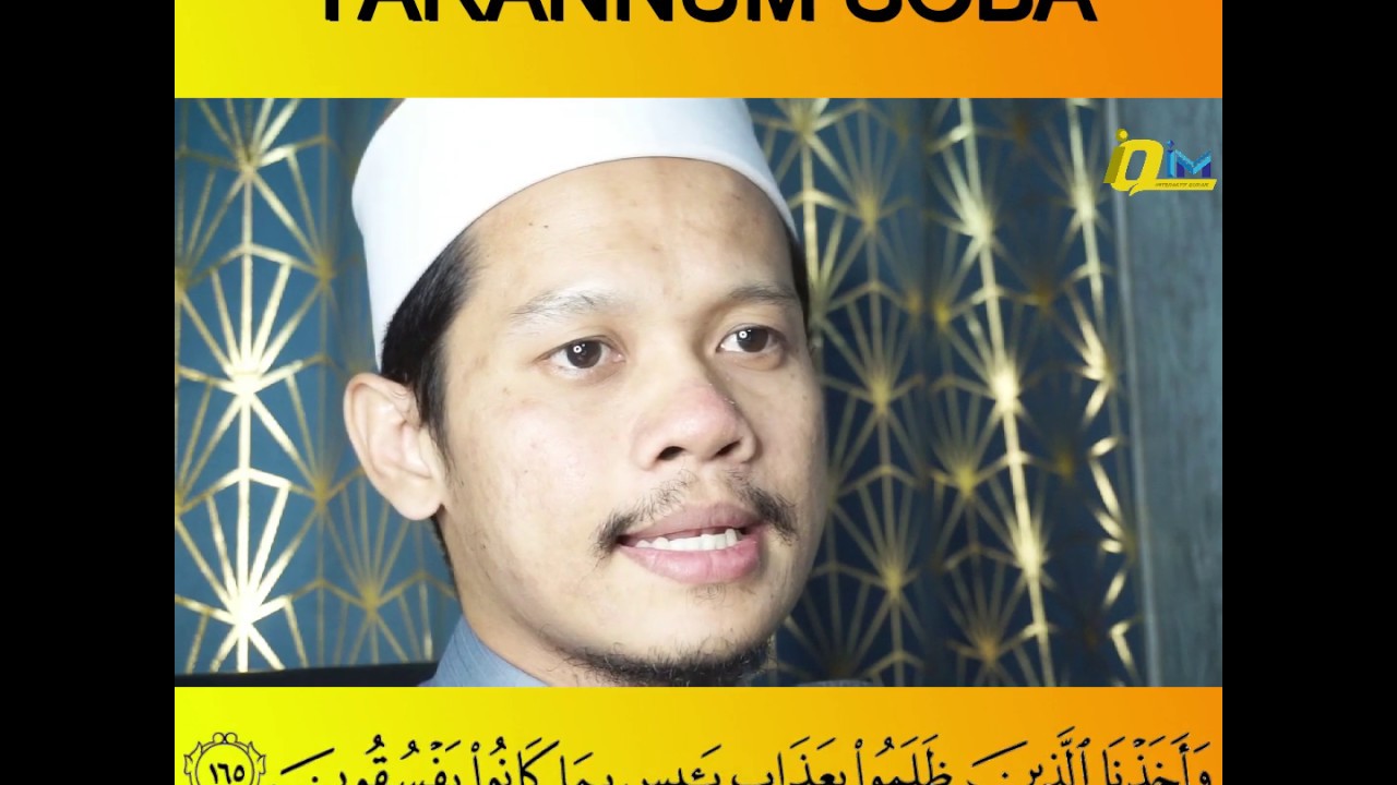 MS172 J09 Surah Al-A'raf Ayat 164-170 Tarannum SOBA
