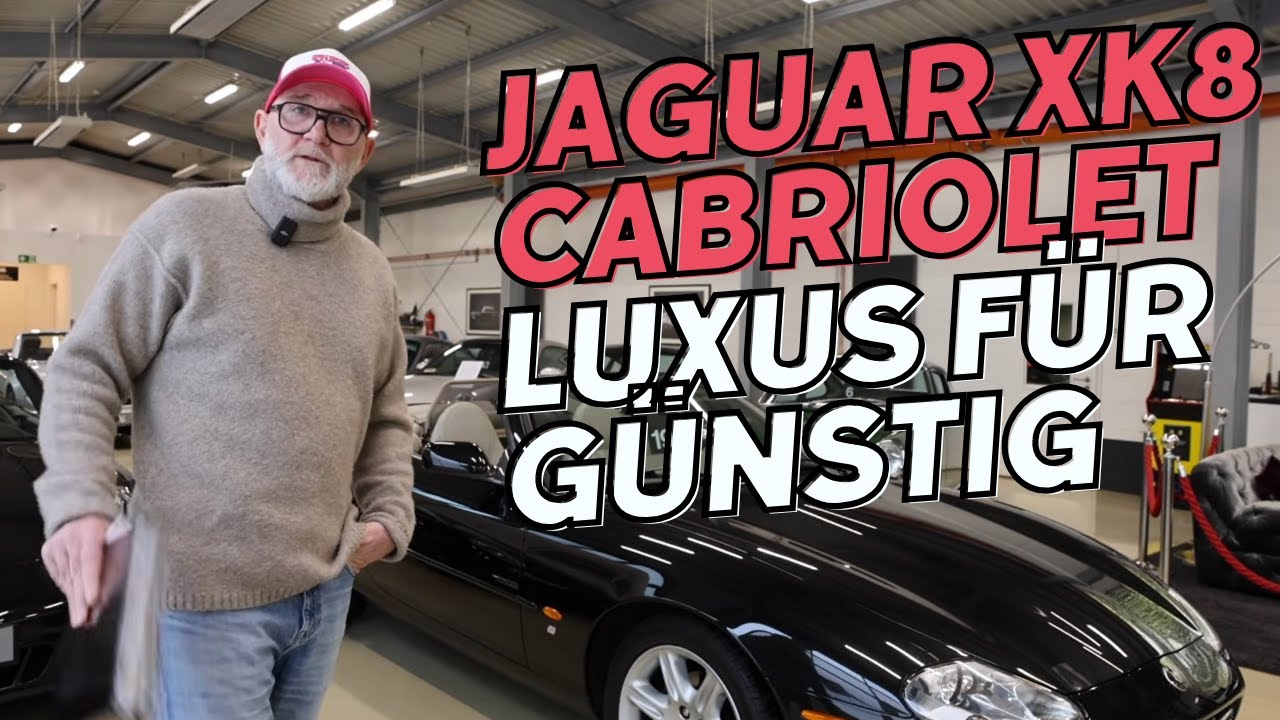 Luxus für günstig! Jaguar XK8 Cabriolet Bj.1999