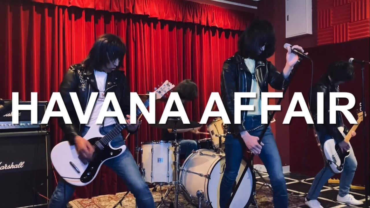 HAVANA AFFAIR - URAMONES (Tribute Band of RAMONES from Japan) #cover #ramones #punk