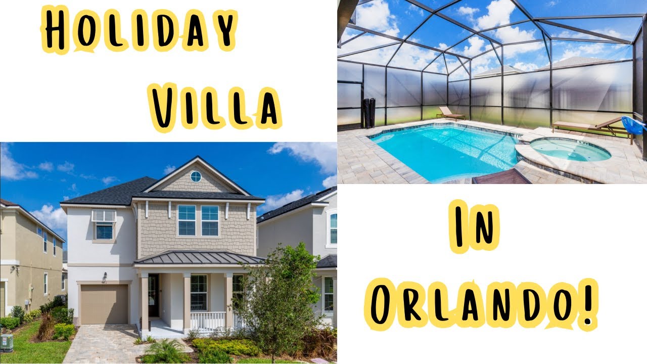 Florida Holiday Rental Villa Tour In Orlando Solara Resort Orlando Holiday Rental Homes.