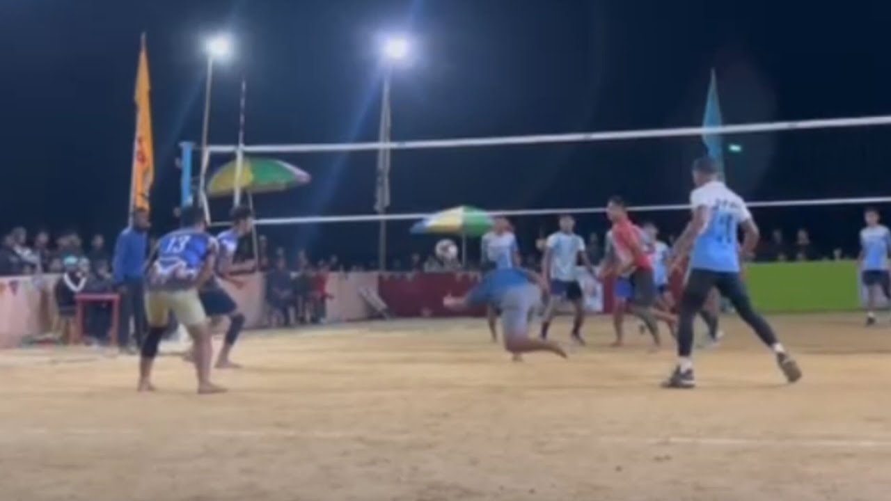 || Bishalgarh A vs ||Bivas || volleyball match   || set 1