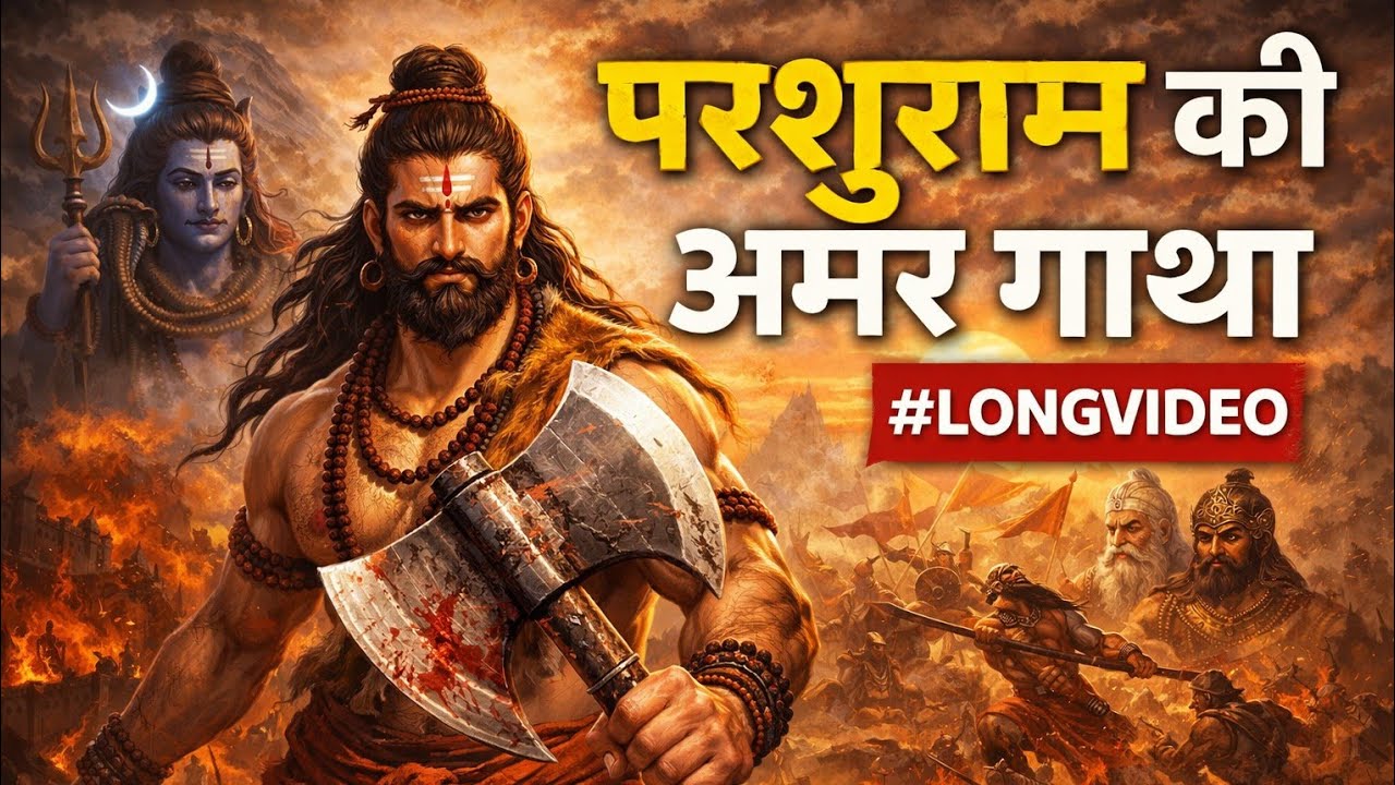 भगवान परशुराम: ब्राह्मण जिनकी रगों में युद्ध बहता था | Parshuram Katha | Chiranjeevi Avatar #facts 