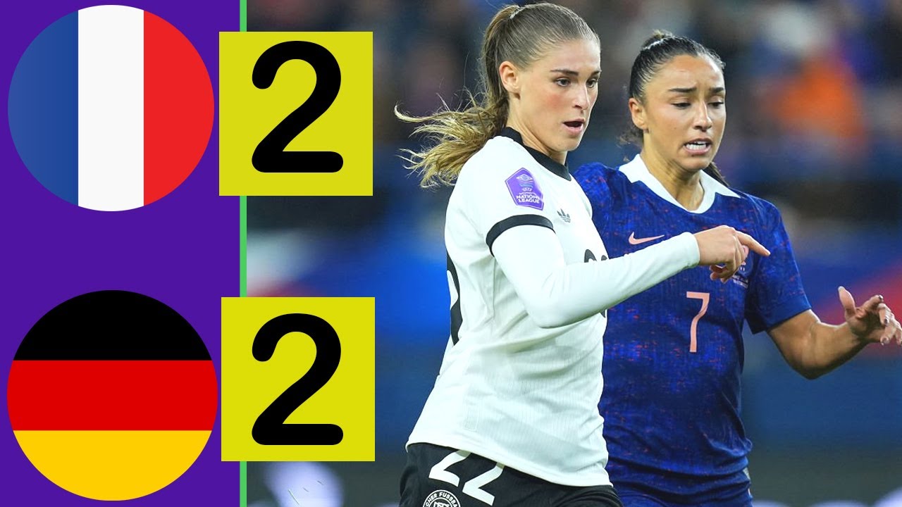 France vs Germany | Women's Nations League 28-10-2025